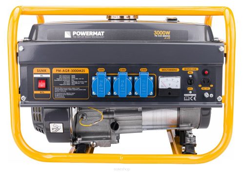 Powermat Áramfejlesztő - Aggregátor 3000W PM-AGR-3000M2S (PM1197)