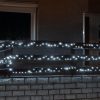 HOME LED-Es Fényfüzér, 100LED, 8pr., Hidegfehér, Kültéri