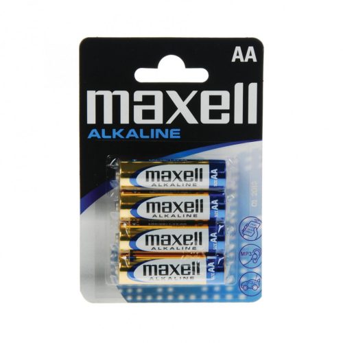 Maxell AA Elem, Alkáli, 4db/Bliszter