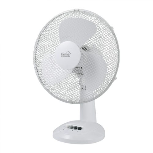 HOME Asztali Ventilátor, 30cm, 40 W, Fehér