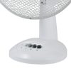 HOME Asztali Ventilátor, 30cm, 40 W, Fehér