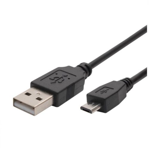 USE Microusb Töltőkábel, 1m, Fekete